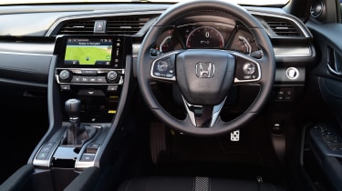 Honda Civic Mk10 интерьер